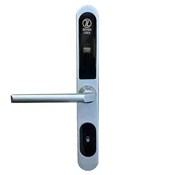 Автономний RFID замок SEVEN LOCK SL-7737S silver Київ