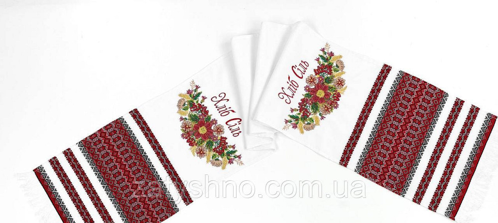 Рушнык вышитый Хлеб соль Киев - изображение 1