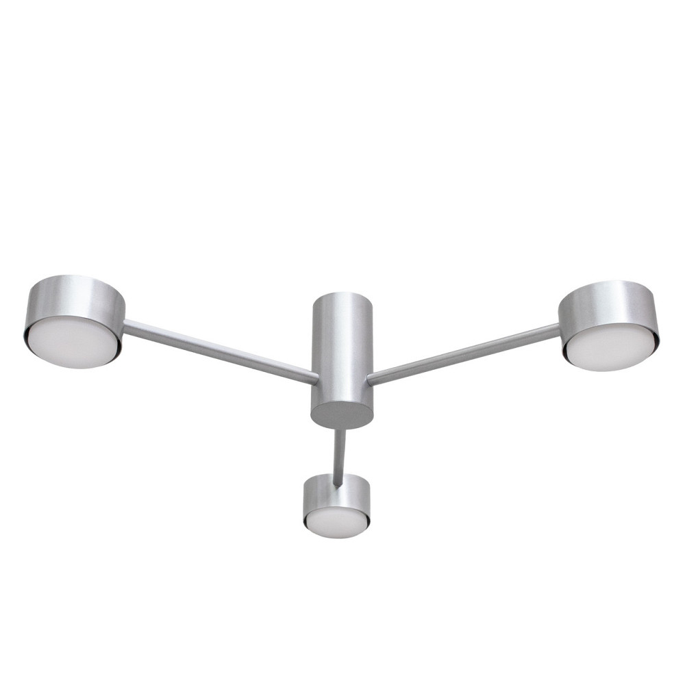 Люстра потолочная MSK Electric Copter на три круглых плафона под лампы GX53 NL 8041-3 AL Одесса - изображение 2