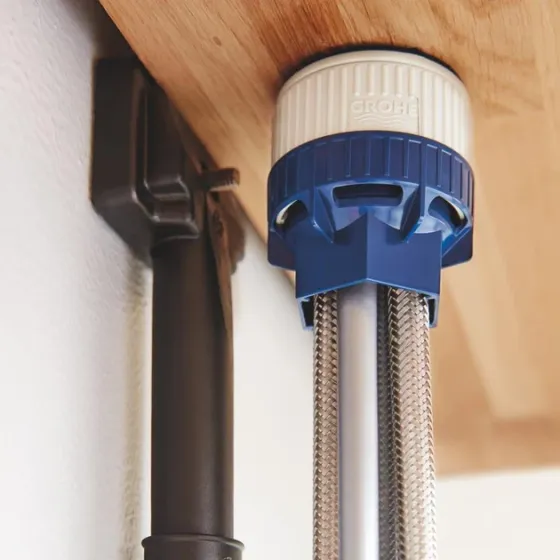 Змішувач для кухні з висувним виливом Grohe Zedra 32553002 Київ