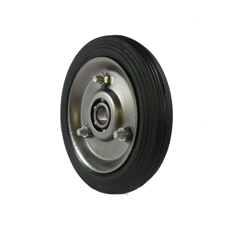 Колесо К-КР-160 160 мм для візка – поліуретанове колесо з отвором 17 мм, на підшипнику Харків - фото 1