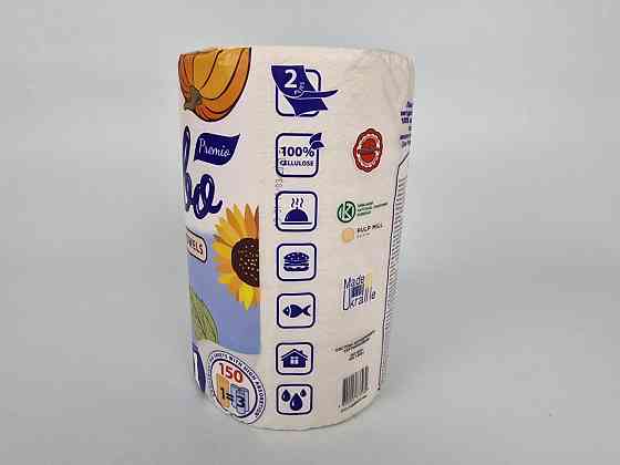 Туалетное полотенце (а1) Диво Premio MAXI (2х слойное) (1 пачка) Харьков