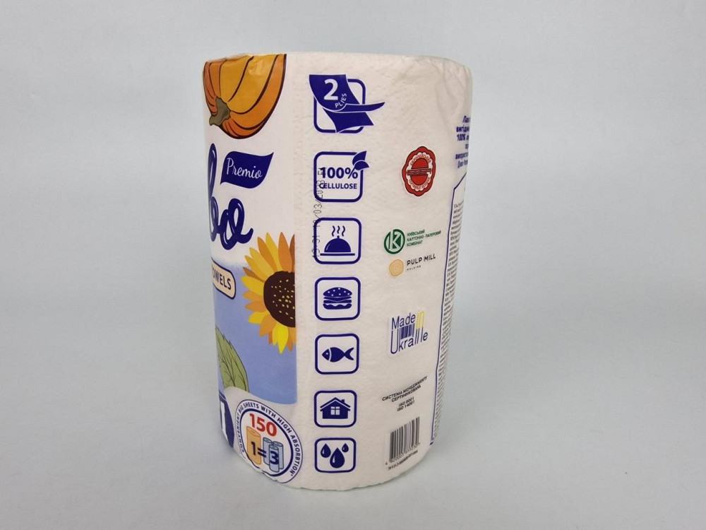 Туалетное полотенце (а1) Диво Premio MAXI (2х слойное) (1 пачка) Харьков - изображение 3