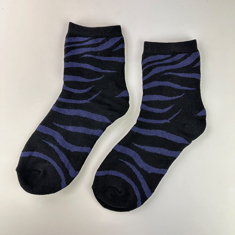 Теплые носки женские классические в полоску Греви GM Textile Высокие 36-41 Черный Сумы - изображение 1