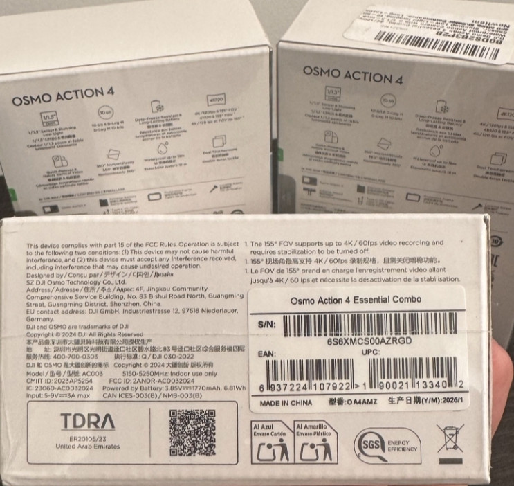 Камера Dji Osmo Action 4 Standard Combo Киев - изображение 1