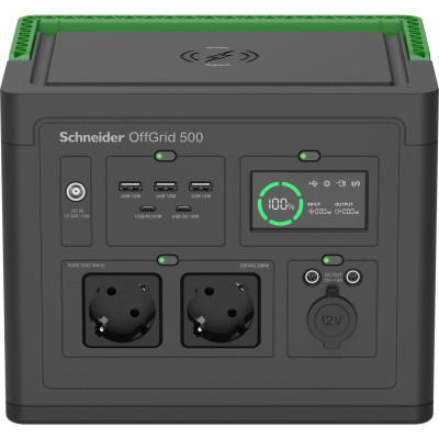 Зарядная станция Schneider Electric 500, 517Wh (PPS500-GR) Вінниця - фото 1