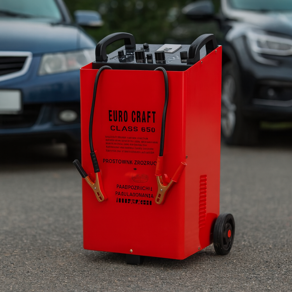 Зарядний пристрій для авто Euro Craft CLASS 650 Ампер аварійний запуск двигуна швидке відновлення батареї Львів - фото 1
