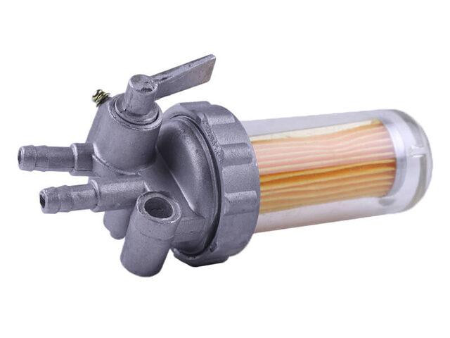 Кран паливний (склянка пластиковий) на дизельний двигун мотоблок 190N Мукачево - фото 2