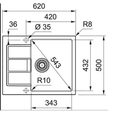Мийка кухонна Franke 143.0671.742 Вінниця