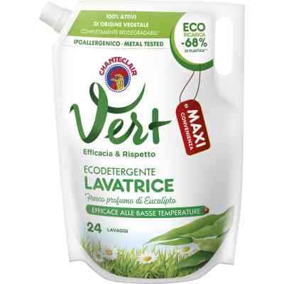 Гель для прання ChanteClair Vert з ароматом евкаліпту 1224 мл (8015194521554) Вінниця