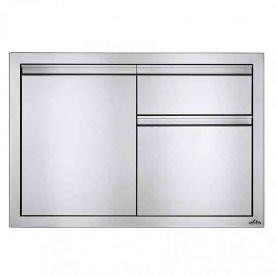 Модуль с 1 дверью и тумбой под мусор и бумажных полотенец Napoleon (91*61 см) BI-3624-1D1W Код: 009844 Ровно