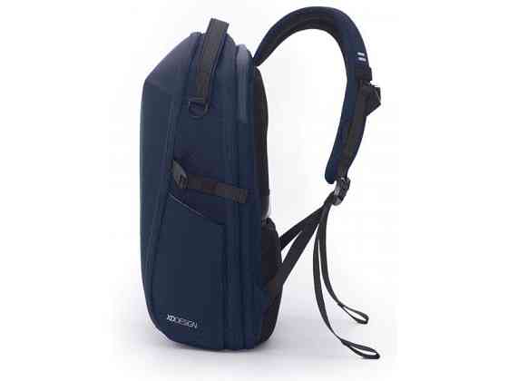 Рюкзак Bobby "BIZZ BUSINESS" захист від крадіжок, порізів, синій Рівне