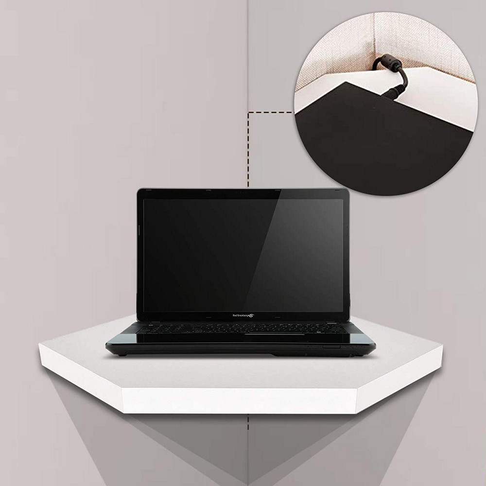 Кутова настінна полиця "Романа 50" зефір Миколаїв - фото 1