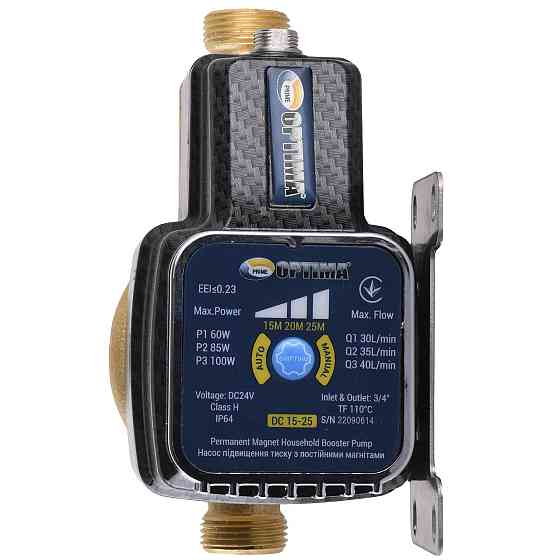 Насос повышения давления Optima Prime DC 15-25 AUTO (000024718) Киев