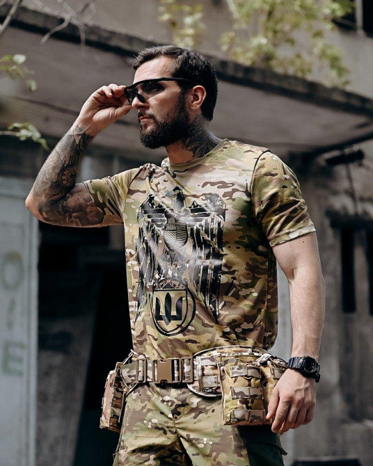 Тактична потовідвідна футболка roman eagle ДЛ7029 Одеса - фото 4