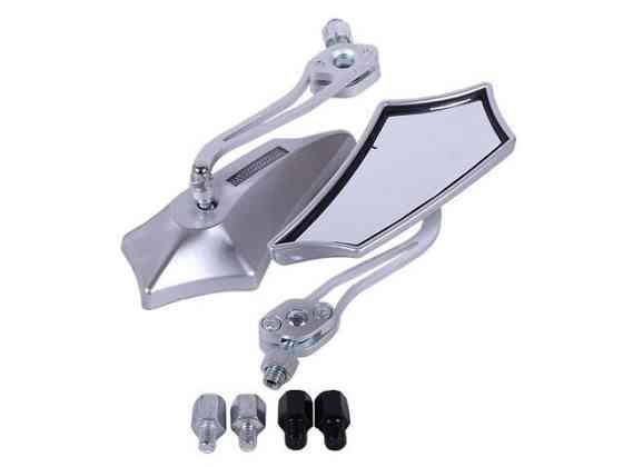 Дзеркала з перехідниками 2074 срібло (комплект) Мукачево