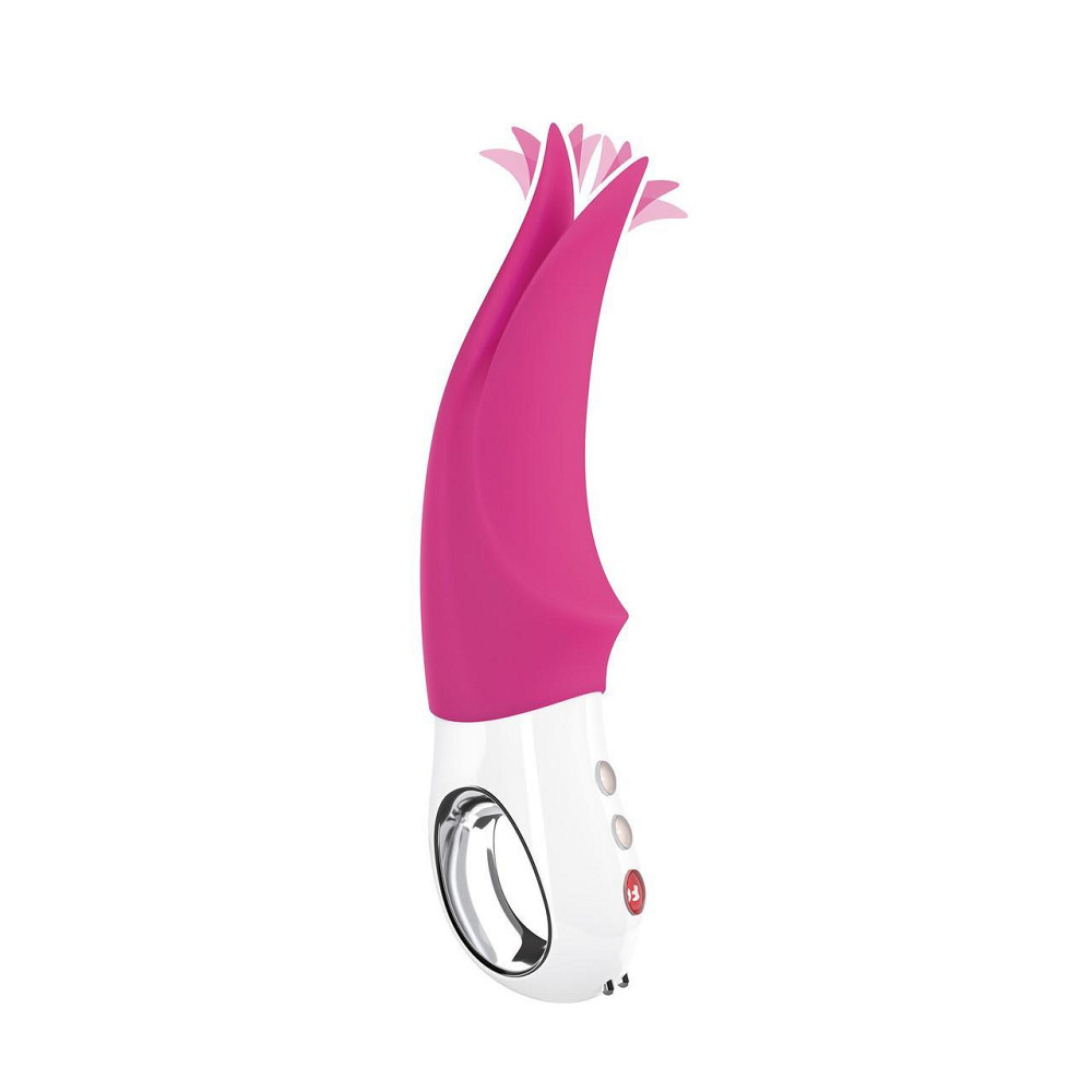 Вибратор для клитора Fun Factory VOLTA blackberry, гибкий двойной кончик Sex Aura Киев - изображение 6