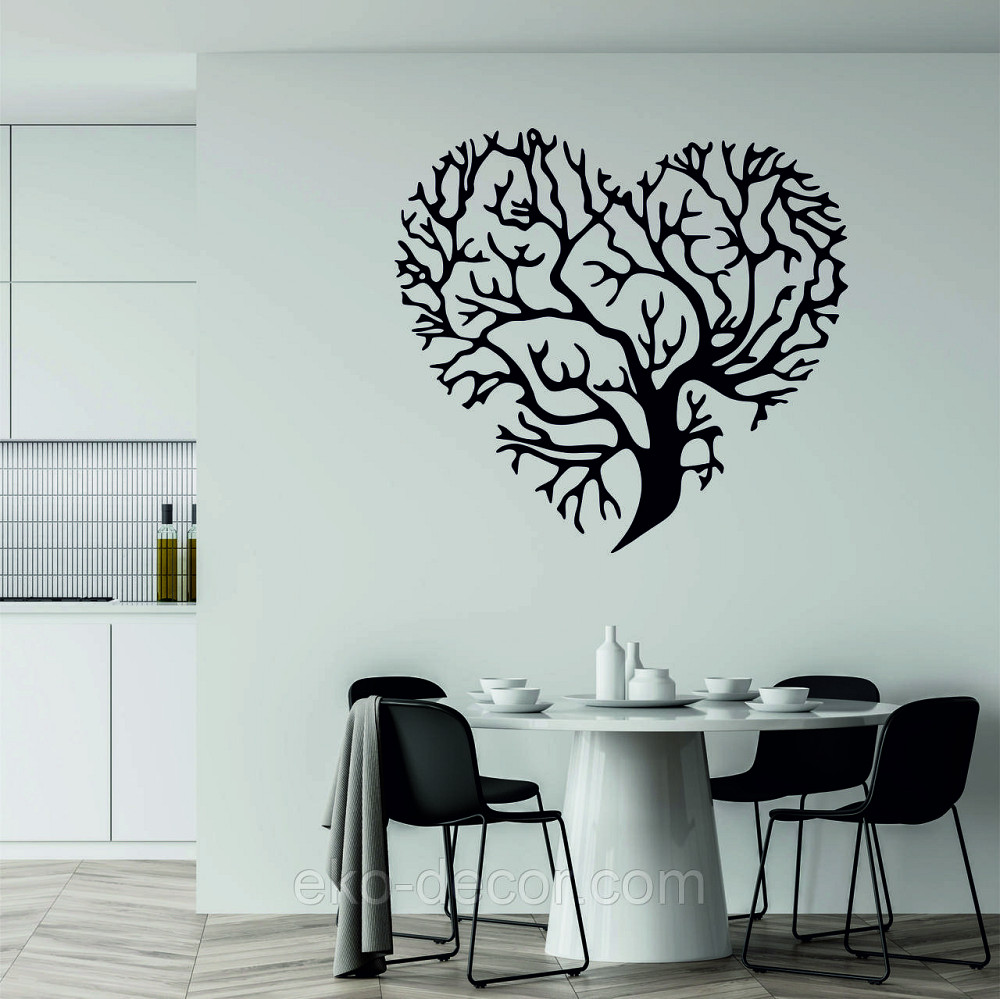 Декоративне настінне Панно «Серце» Декор на стіну Київ - фото 2