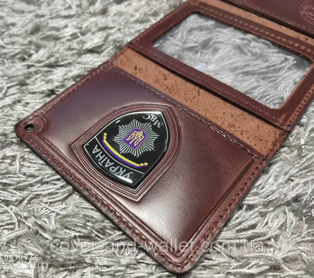 Генеральська обкладинка МВД (Міністерство внутрішніх справ) у три складання Київ - фото 6