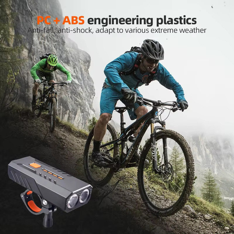 Вологостійкий ліхтар для велосипедів BC25S, Оптика велосипедна фара передня, Фара на кермо велосипеда SX-86 Івано-Франківськ - фото 2