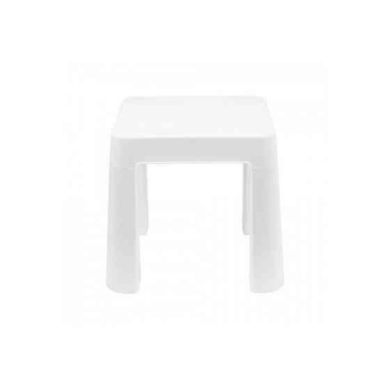 Детский табурет 0891TXK белый, до 75 кг 32 х 32 х 28 см Винница