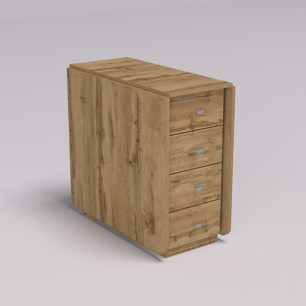 Стіл-тумба №5 Комбі, Дуб Аппалачі, 380х800х750 Львів - фото 4