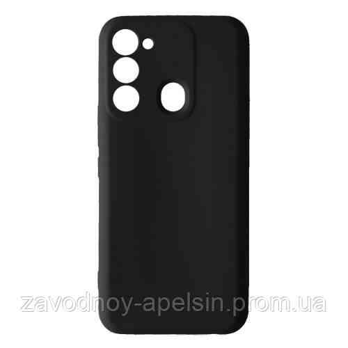 Tecno Spark 8C Go Чехол Силиконовый Grand (черный) Одесса