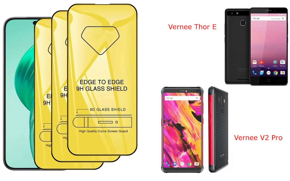 Защитное стекло DefenzoGlass для Vernee Thor E, V2 Pro – двойная прочность Киев - изображение 3