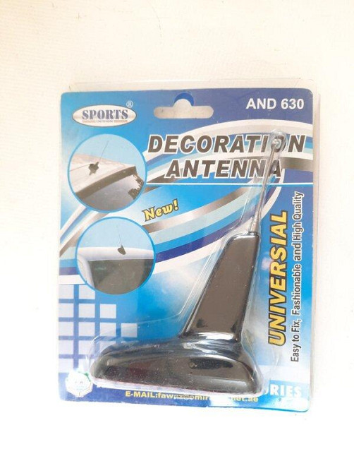 Антена декоративна AND-630 Black плавець Вінниця - фото 2