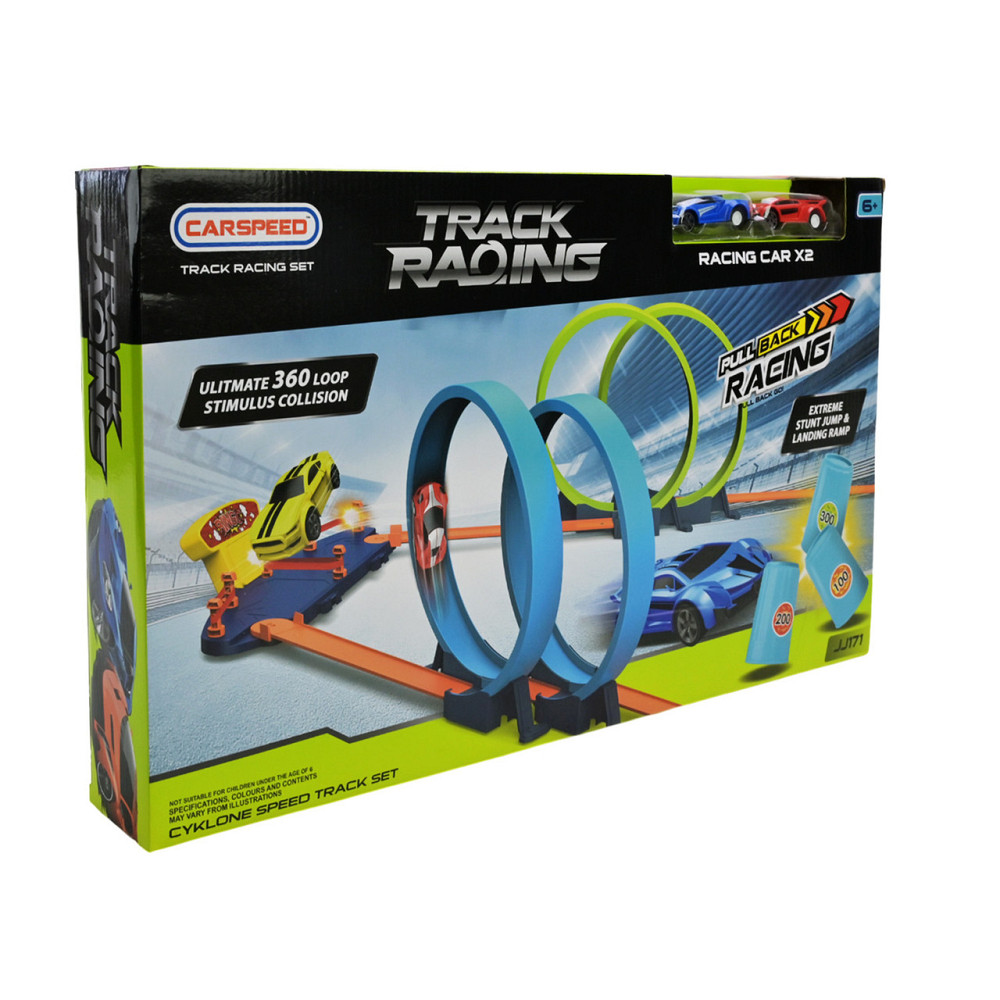 Трек інерційний 2 машинки 3 перешкоди трюкові петлі (JJ 171) Чернигов - изображение 2