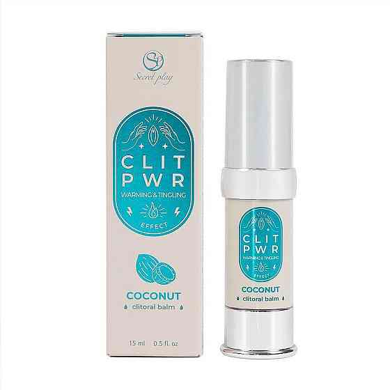 Рідкий вібратор CLIT PWR COCONUT CLITORAL BALM Sex Aura Київ
