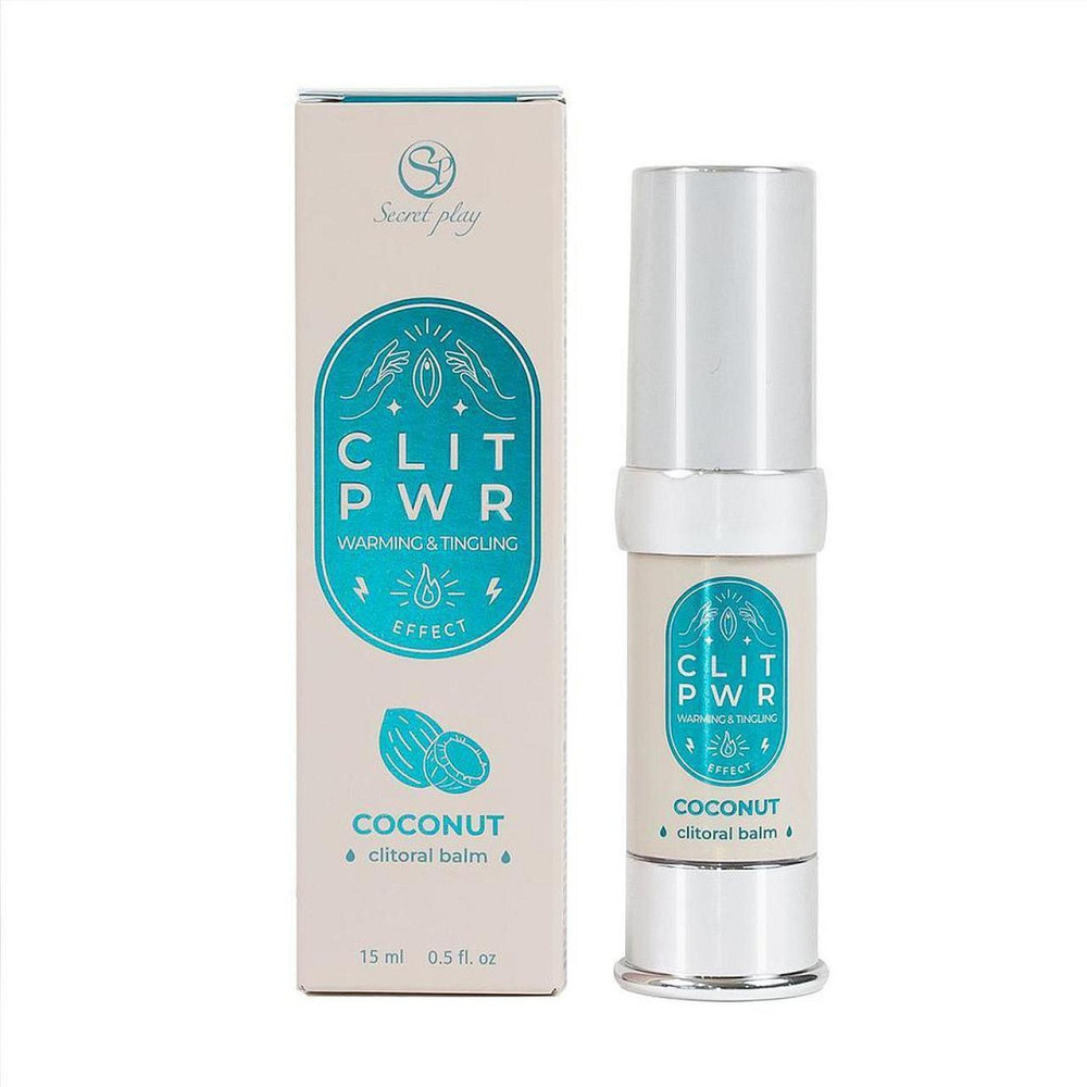 Рідкий вібратор CLIT PWR COCONUT CLITORAL BALM Sex Aura Київ - фото 1