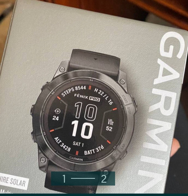 Часы: Garmin Fenix 7X Pro Sapphire Solar Edition (010-02778-11) Киев - изображение 1