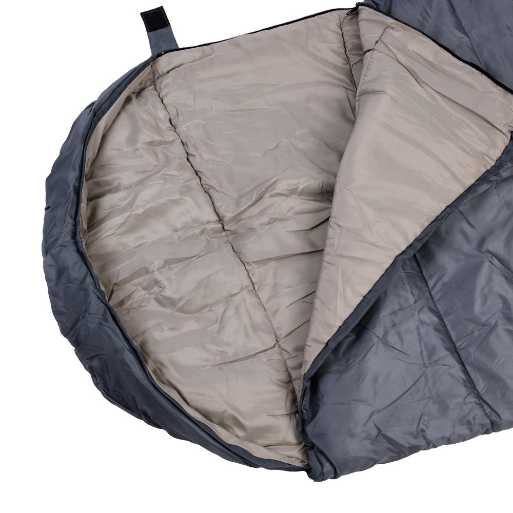 Lugi Спальний мішок водонепроникний з капюшоном, сірий Київ - фото 3