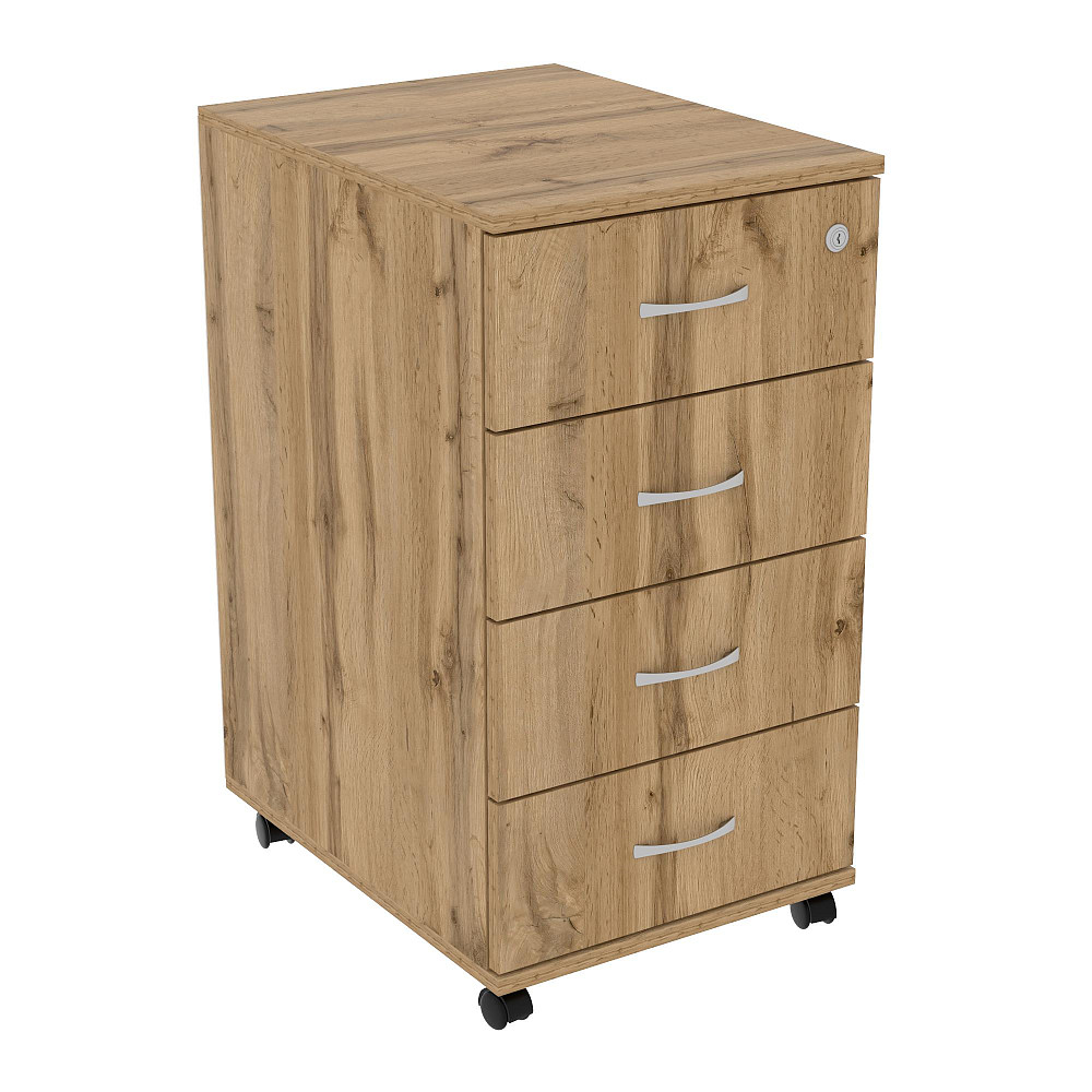 Тумба офисная ТМ-1, Дуб Аппалачи, 400/520/750 Львов - изображение 1