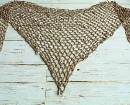 Спідниця пляжна в сітку універсальний бежевий Київ