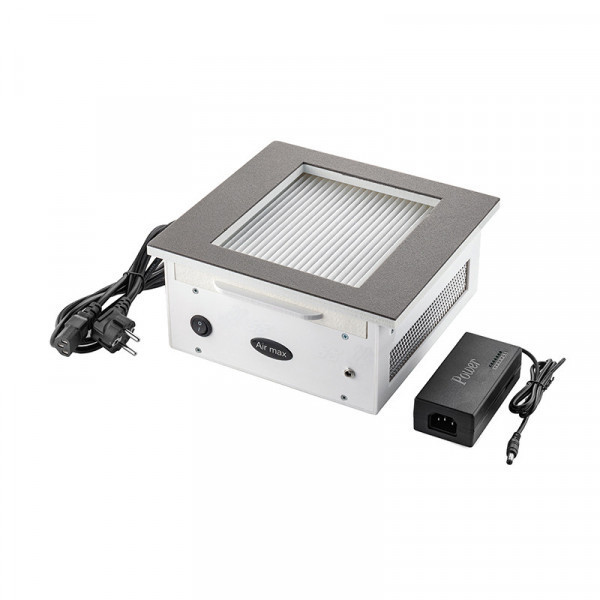 Витяжка для манікюру з фільтром(Позолочена панель), що вбудовується Air Max VF 12 PLus Київ - фото 2