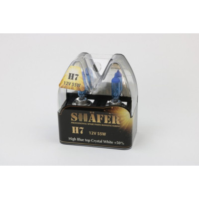 Автолампа SHAFER H712V55WHighBluetopCrystalWhite+50 (SL3007C) Вінниця - фото 1