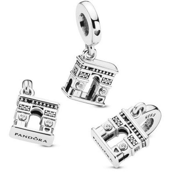 Серебряный шарм Пандора  