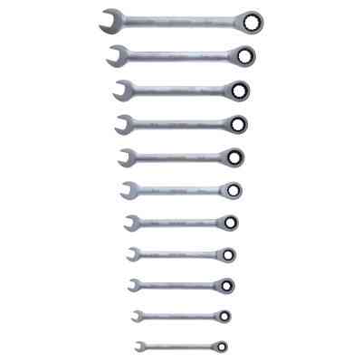 Ключ Sigma набор рожково-накидных трещоточные 11шт, 8-17, 19мм CrV (6010531) Винница