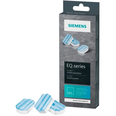 Аксессуар для кофеварки Siemens таблетки для видалення накипу 3 шт (TZ80002A) Винница - изображение 1