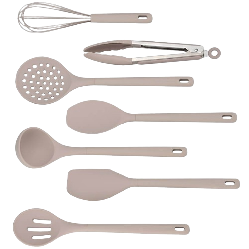 Набір кухонного приладдя 8 предметів бежевий MR-1542-BIEGE Maestro Житомир - фото 3