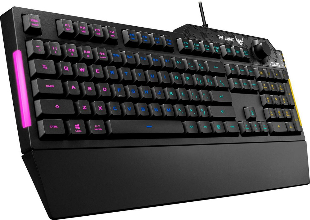 Клавіатура Asus TUF Gaming K1 USB Black UKR (90MP01X0-BKMA00) Чорний Харків - фото 4