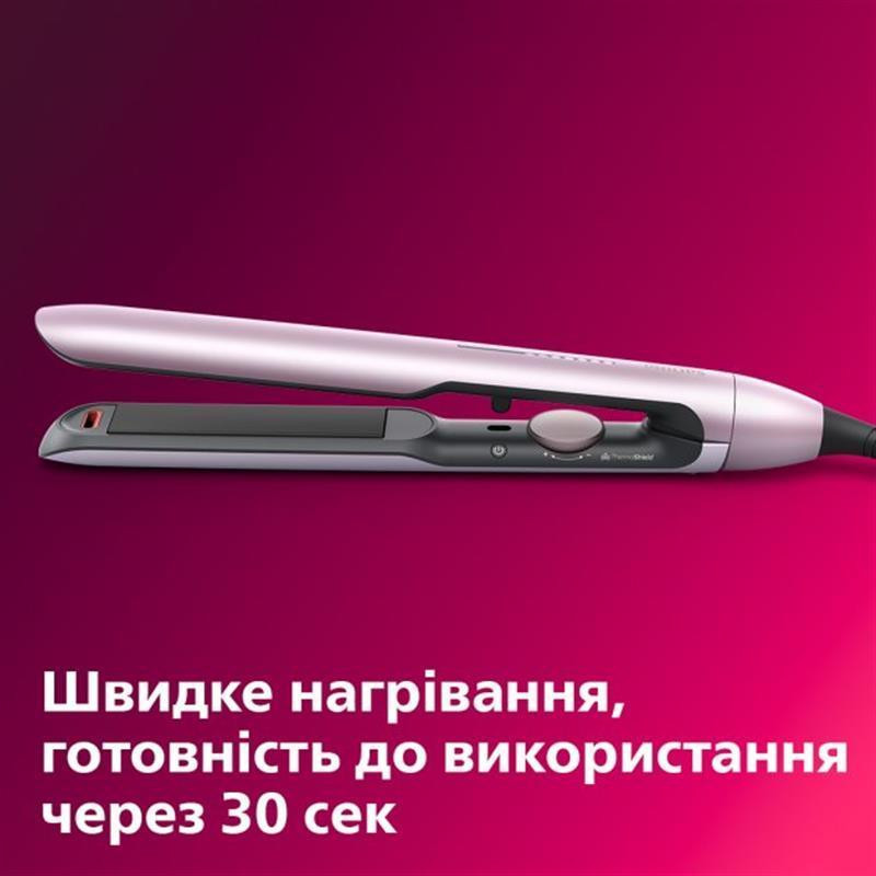 Праска (випрямляч) для волосся Philips BHS530/00 Рожевий Харків - фото 11