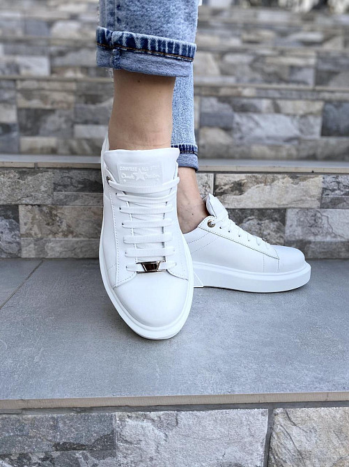 VLADEKS Кеди жіночі VLADEKS 1166 білі (весна-осінь, шкіра натуральна) (4413) Коломыя - изображение 2