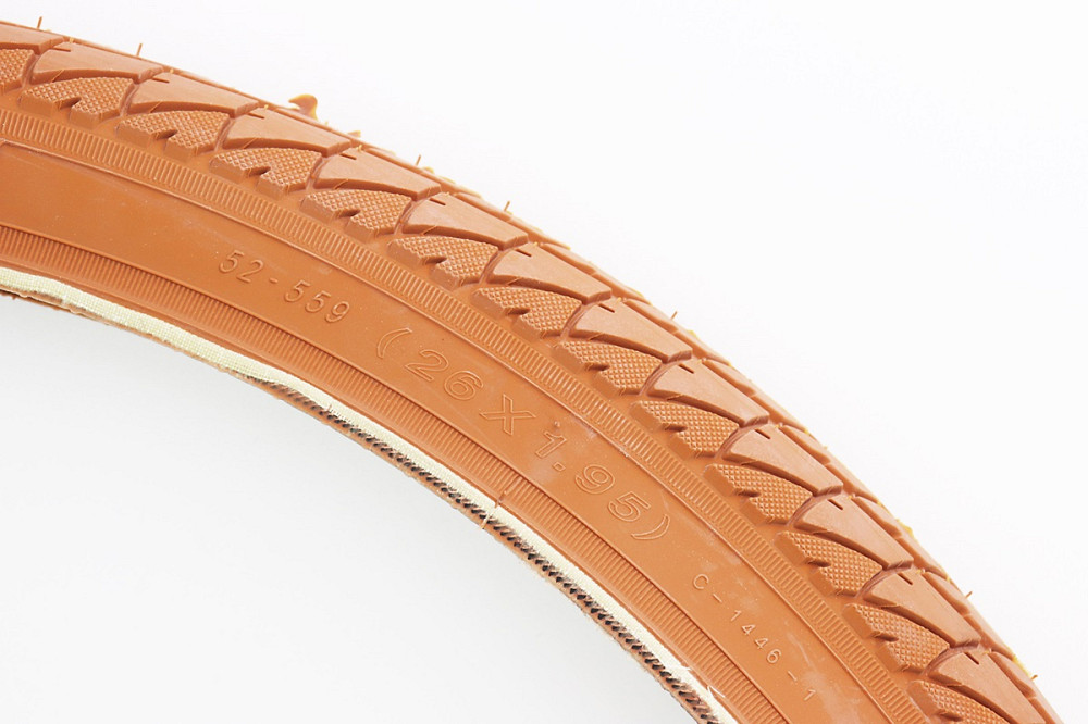 Шина 26"x1,95 (52-559) дорожня, коричнева SKIP С1446 Киев - изображение 2