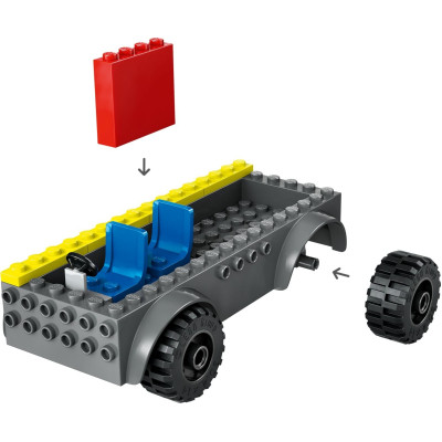 Конструктор LEGO City Пожарная машина с лестницей (60463) Винница - изображение 5