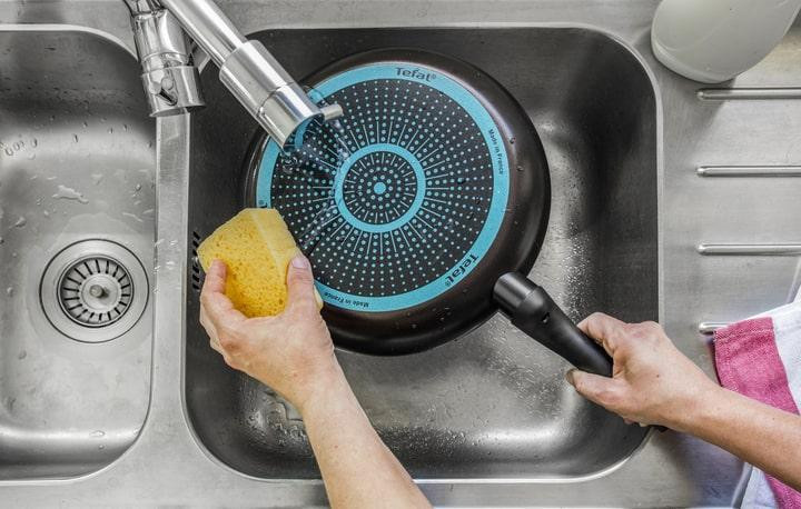 Сковорода Tefal Simply Clean 28 см (B5670653) ( Чорний ) Харків - фото 8
