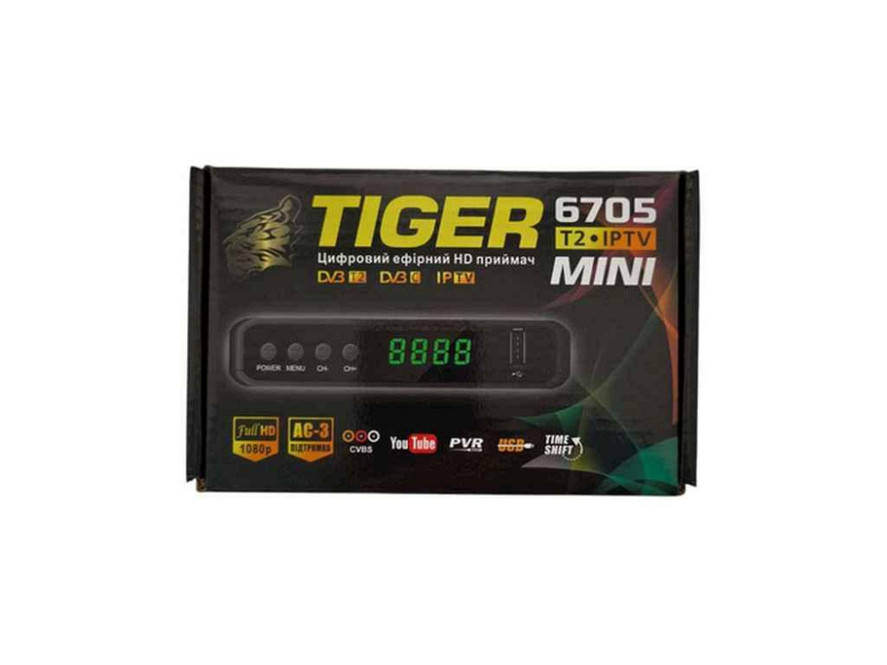 Т2 ресивер T2 6705 Mini ТМ TIGER Київ - фото 1