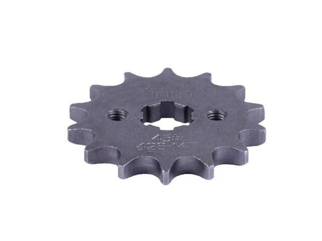 Звезда передняя на цепь 428H мопеда Альфа, 14T Мукачево - изображение 1